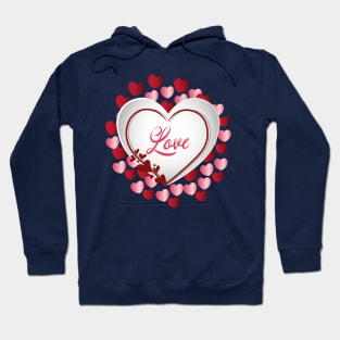 Love makes the world go round Hoodie